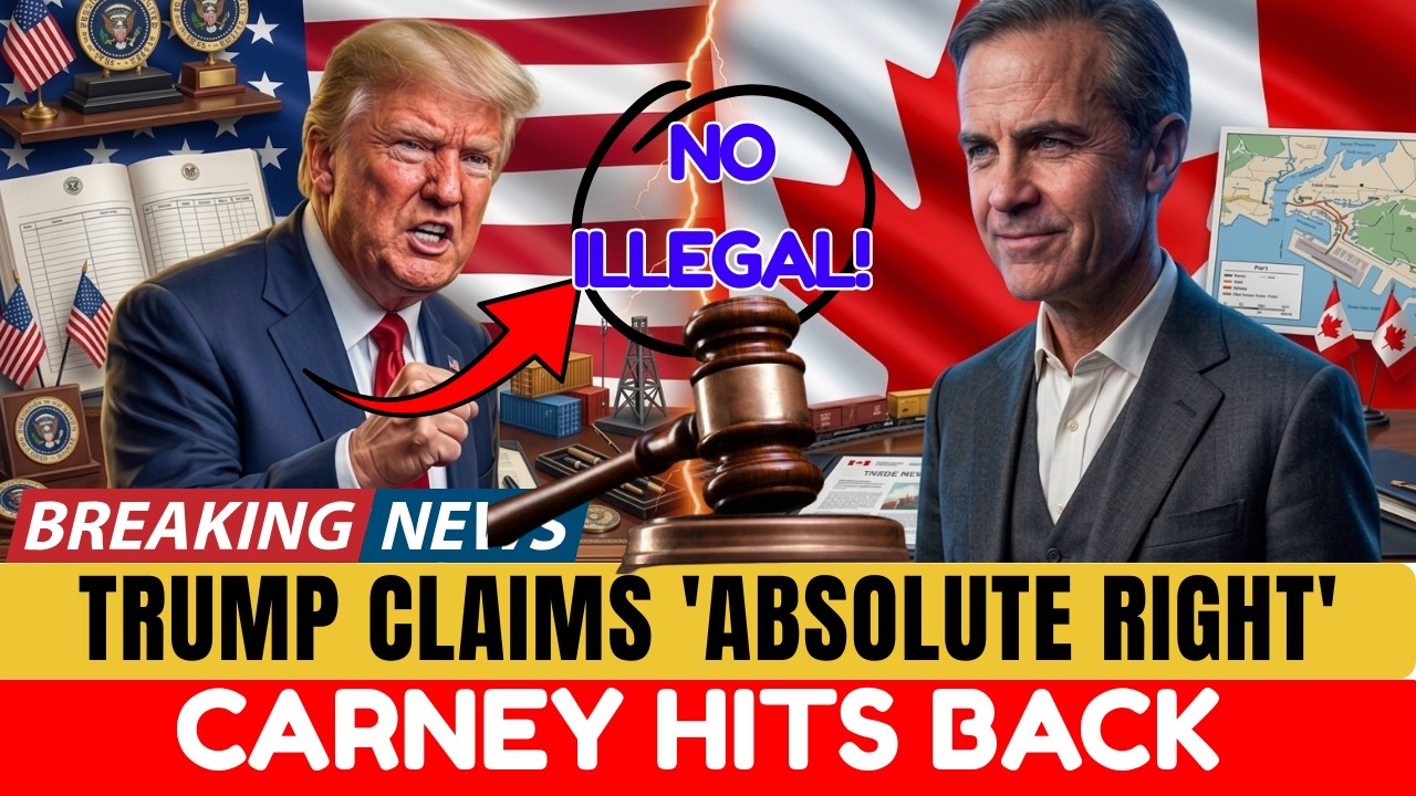 JUST IN: Trump Claims ‘Absolute Right’ to New Tariffs — Carney Hits Back