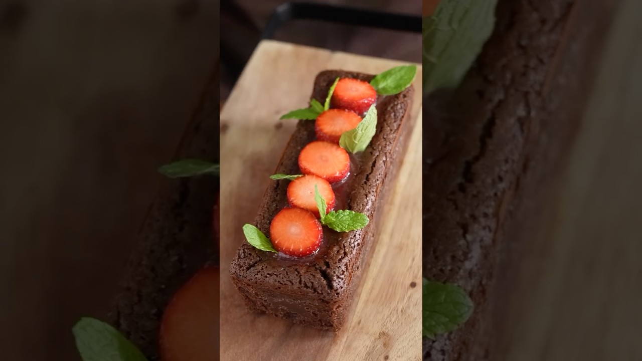 Strawberry Terrine Chocolate イチゴのテリーヌ・ショコラ #shorts