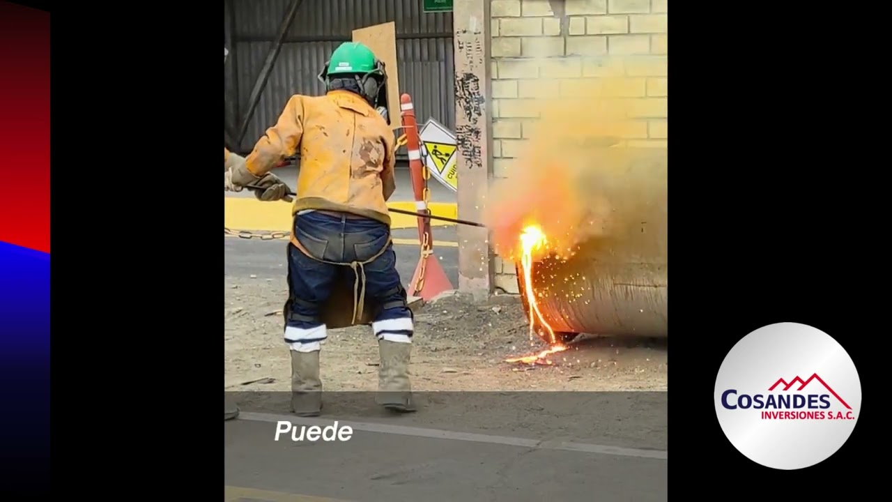 CORTE DE DUCTO CON RECUBRIMIENTO DE CASTABLE