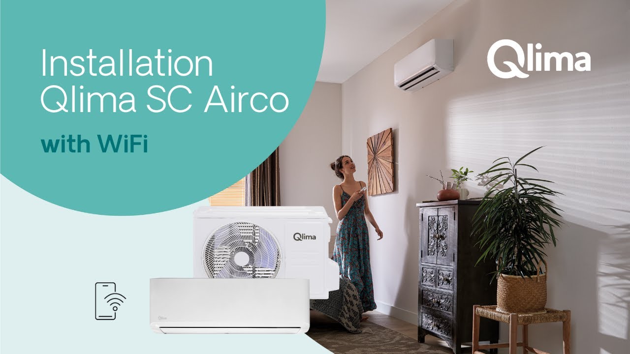 Installation Qlima SC Airco with WiFi
