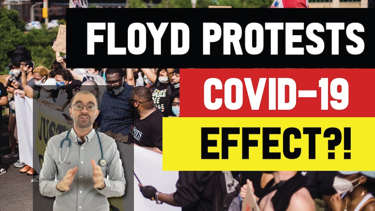 Black Lives Matter protests did not lead to spike in coronavirus cases | US protests | Dr. Atif Says