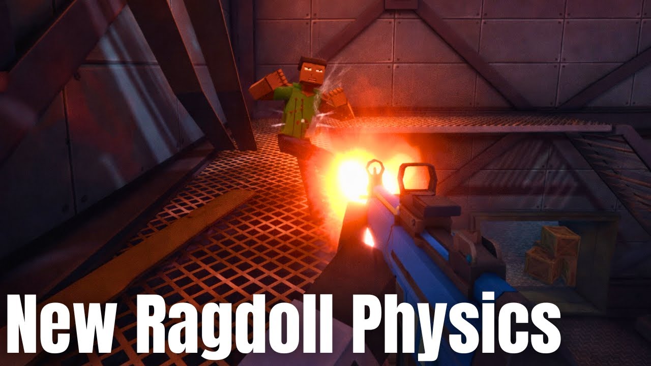 Gorebox New Ragdoll Physics Stumbling Showcase
