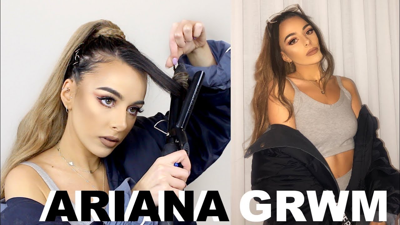 ARIANA GRANDE concert: get ready with me! HAIR, MAKEUP, OUTFIT