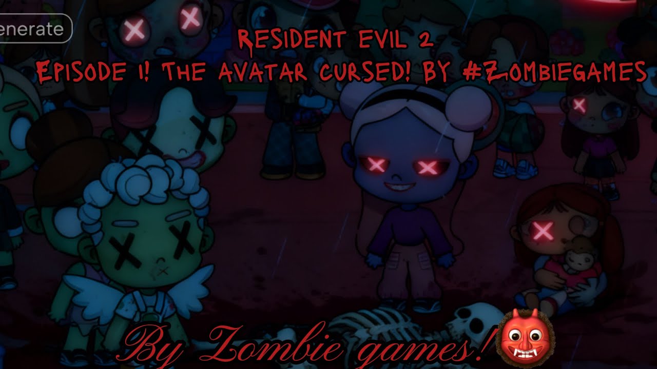 Resident evil 2 Episode 1! The avatar cursed! By #zombiegames By zombie games 👹
