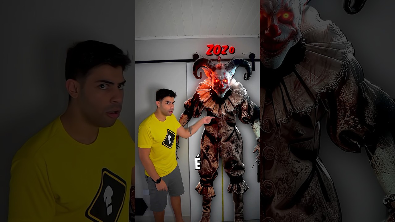 tamanho real dos palhaços