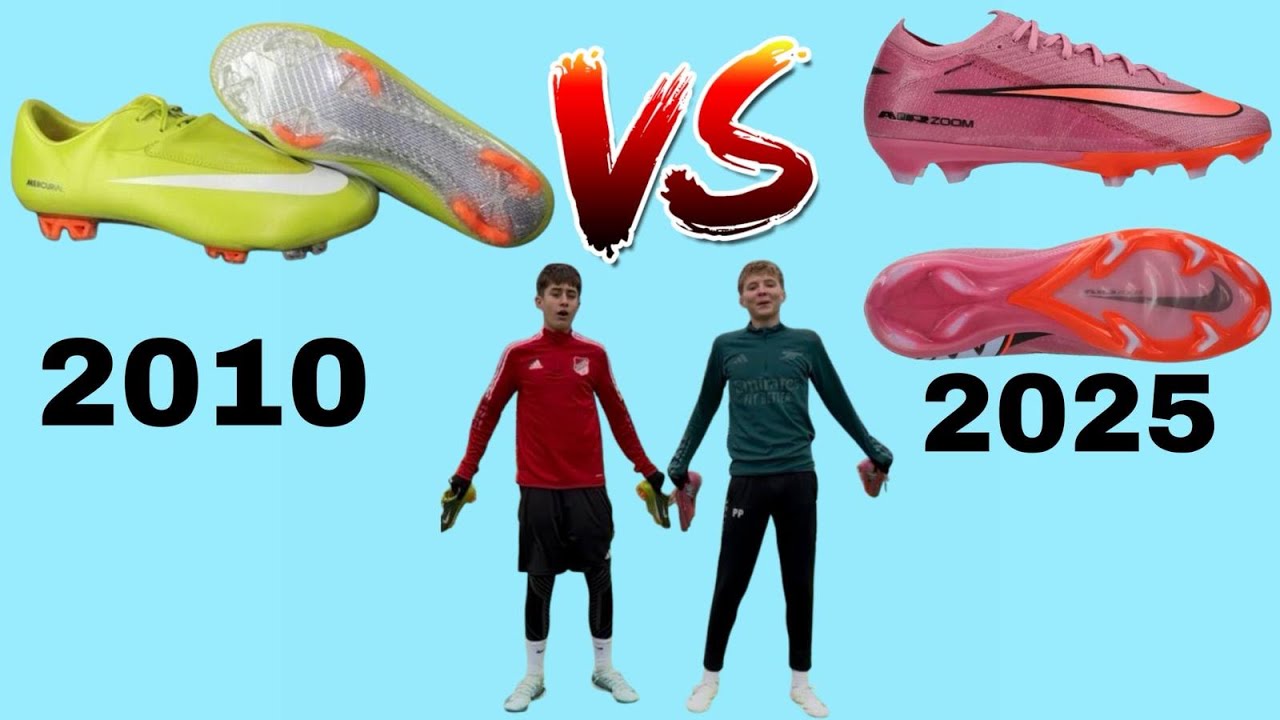 Der Ultimative Fußballschuh Vergleich!!! 2010 vs 2025🥶⚽️🤯