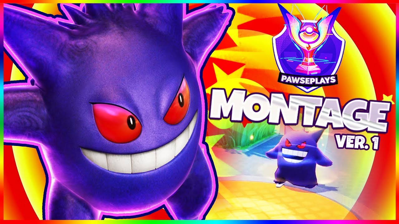 INSANE GENGAR MONTAGE! POKEMON UNITE 