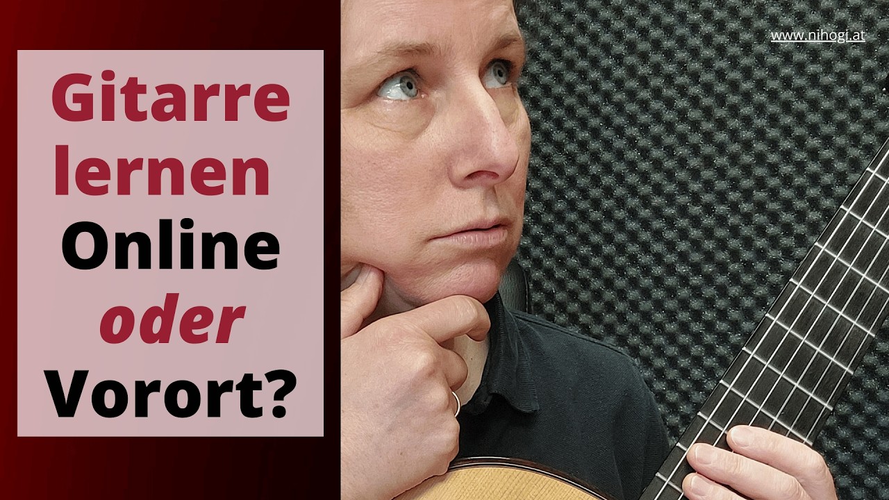 Wie und Wo lernst du am besten Gitarre?