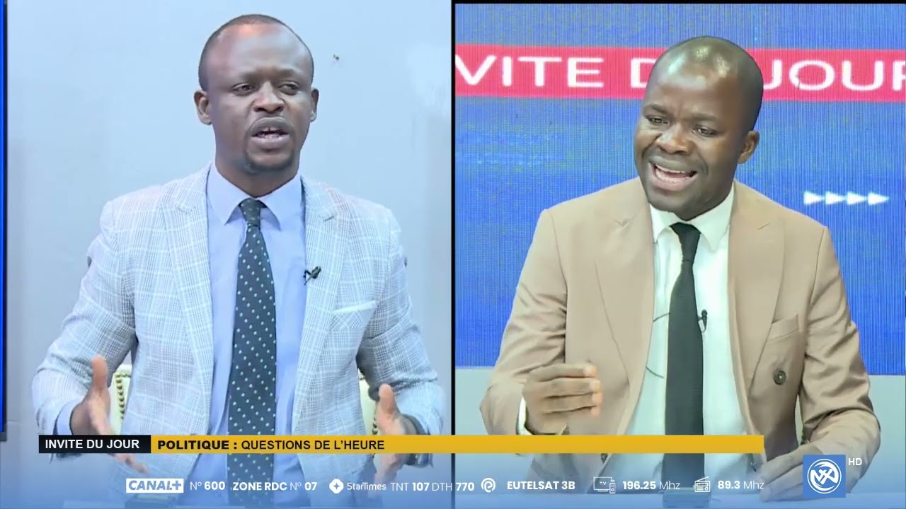 Invité du Jour : Questions de l'heure sur la Politique en RDC