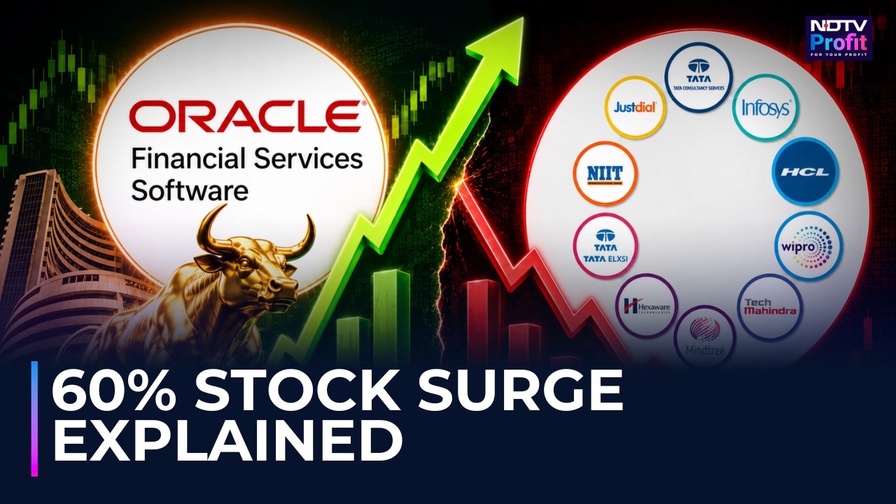 Как Oracle Financial Services обходит Nifty IT | Объясняем ралли акций OFSS