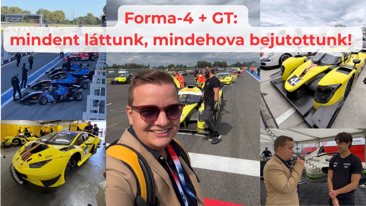 Mi történik egy GT versenyistállóban és a boxutcában a verseny alatt? + interjú Gáspár Benivel