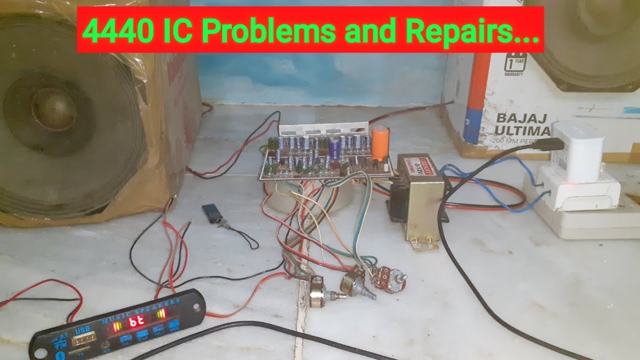 4440 IC Board Problems and Repair.