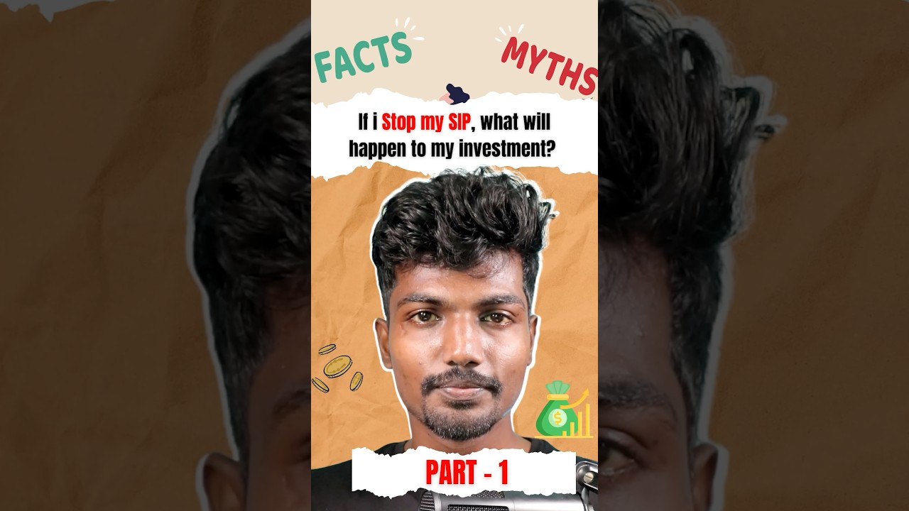 Know these SIP myths and facts😲 #sip #investing #sipinvesting #sipinindia #finance #mutualfunds