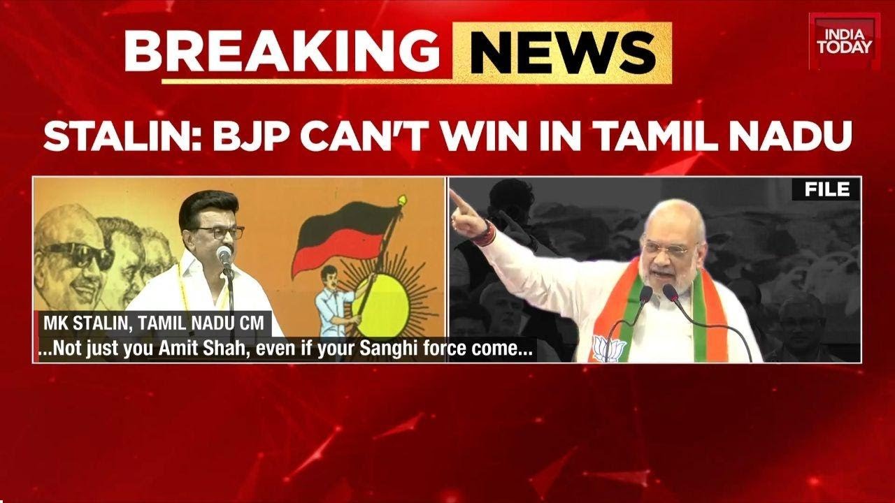 Tamil Nadu Chief Minister Slams BJP And Home Minister Over Election Strategy