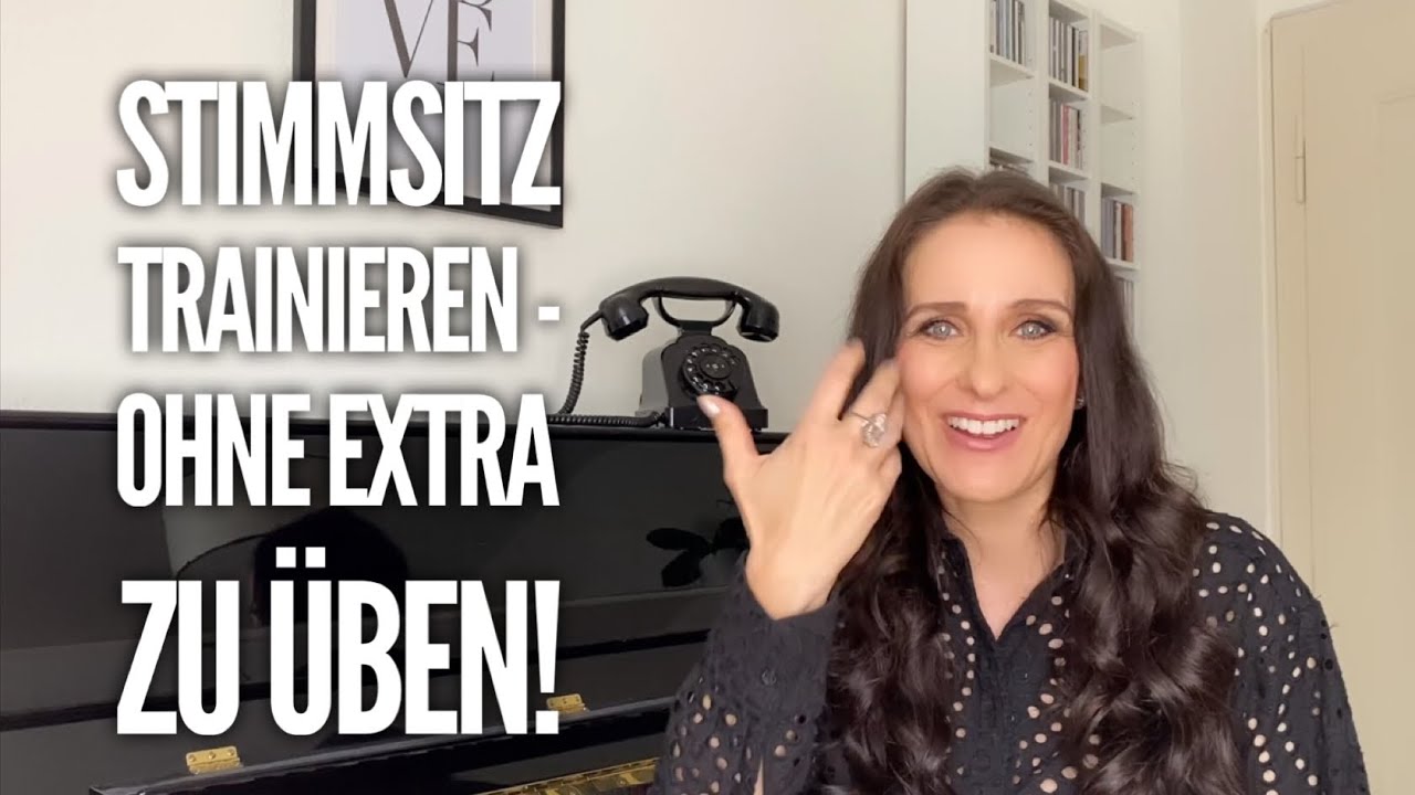 Trainiere deinen Stimmsitz täglich - ohne extra zu Üben…