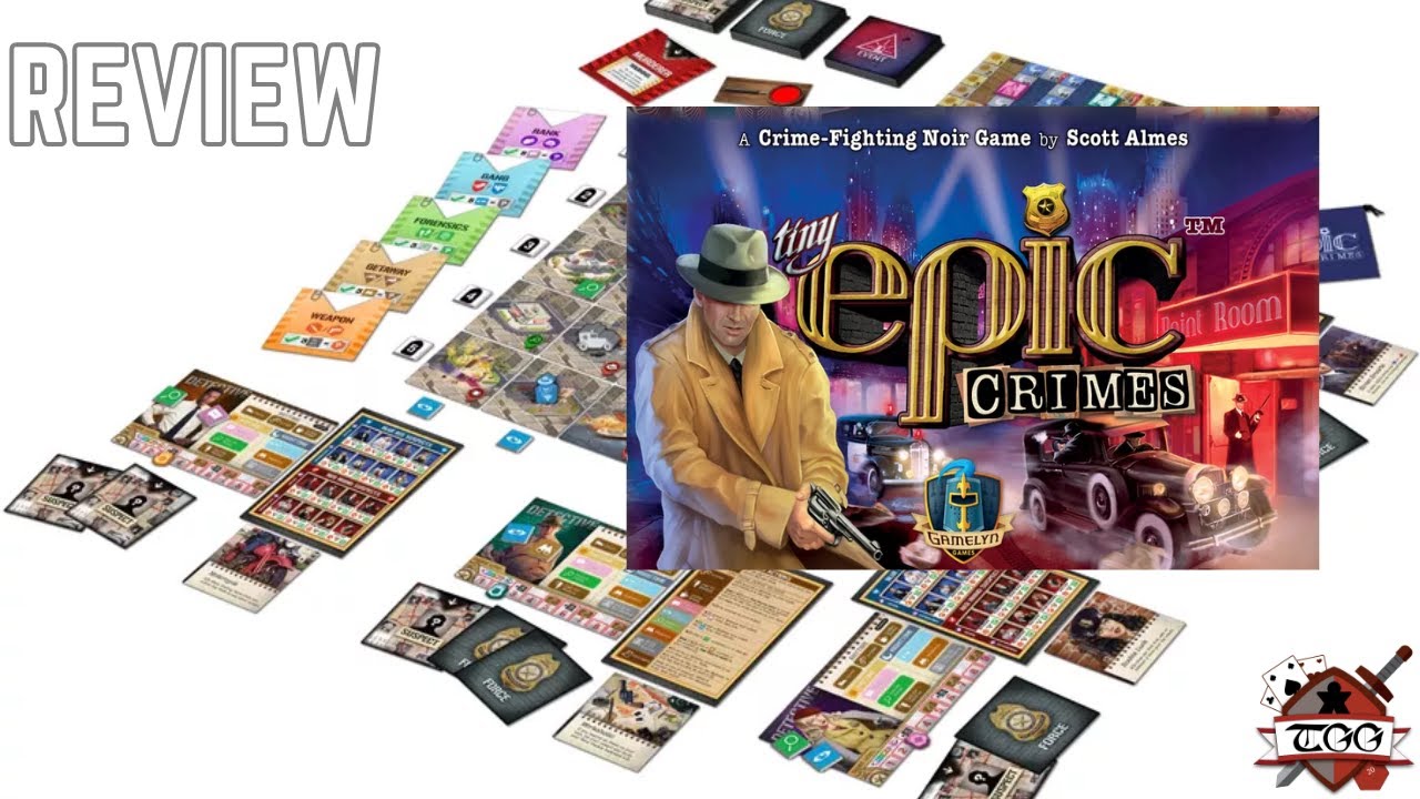 Tiny Epic Crimes Board Game Review