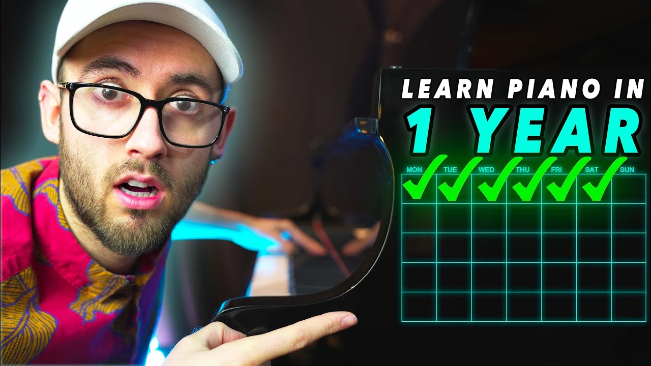 Learn Piano in 1 Year - Complete Strategy and Plan