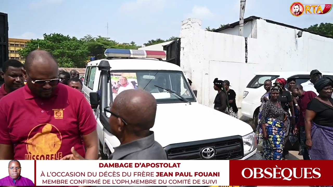 INHUMATION DE JEAN PAUL FOUANI