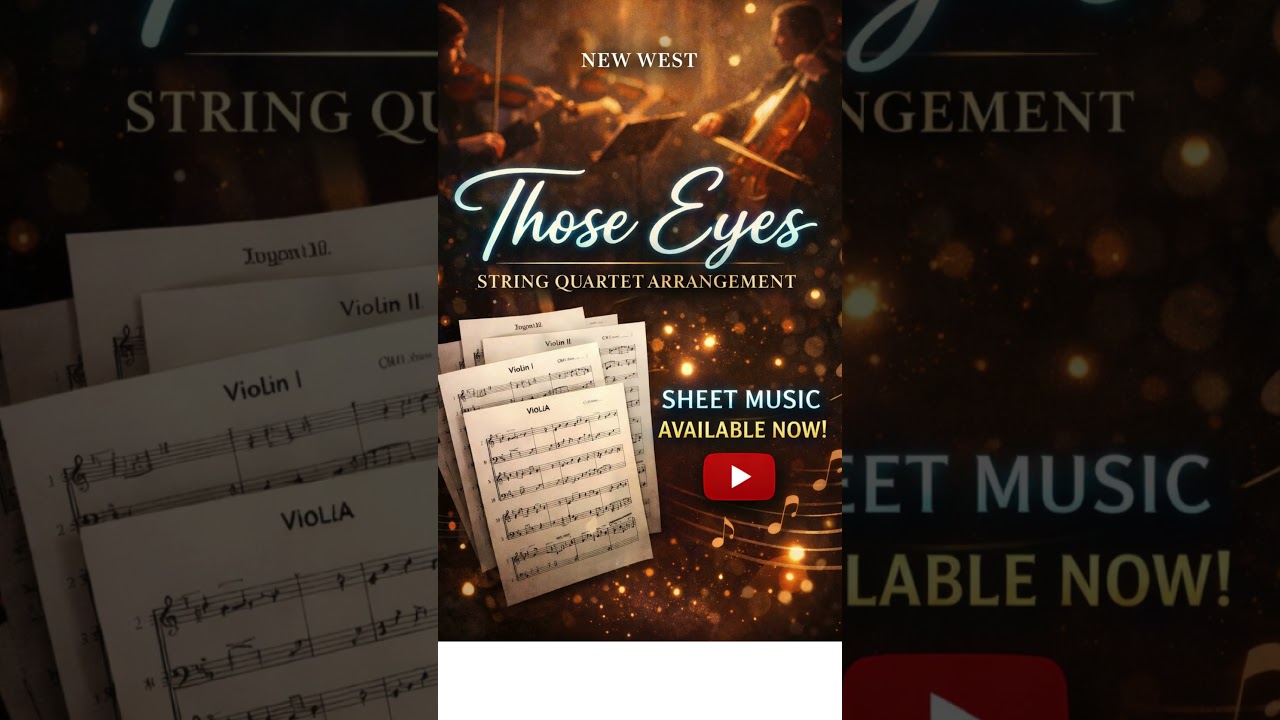 Those Eyes — New West String Quartet Arrangement 🎻