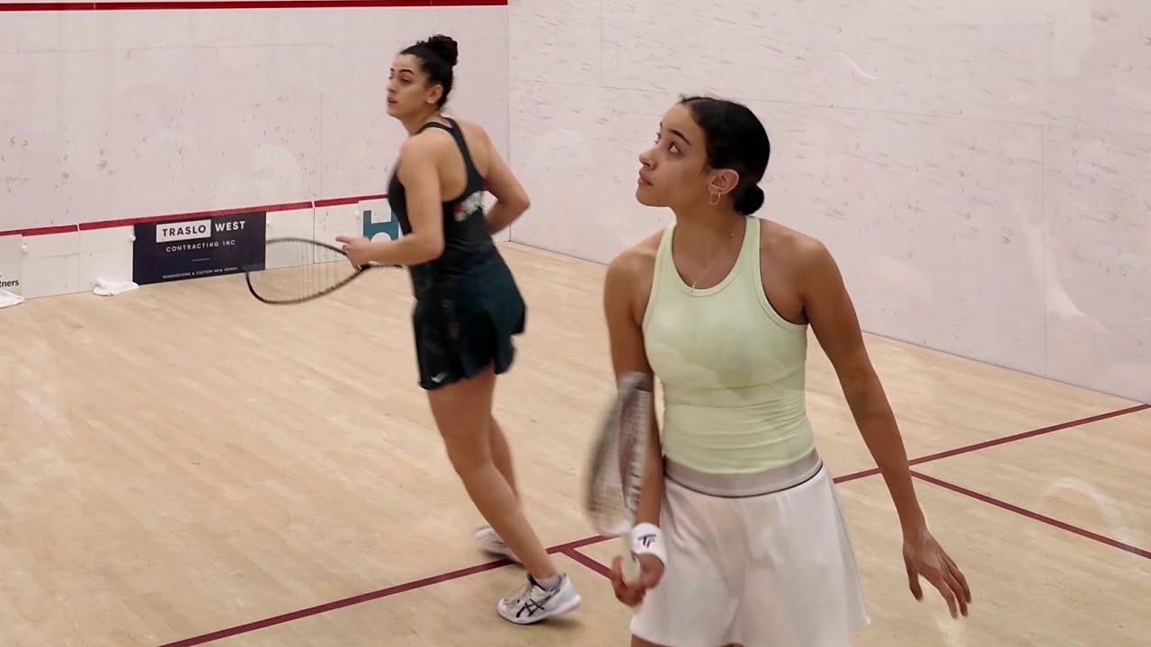 Rana Ismail(WR # 68) v Nour Heikal(WR # 69)-Semi Final--Richardson  Wealth Open Squash Champs 2024