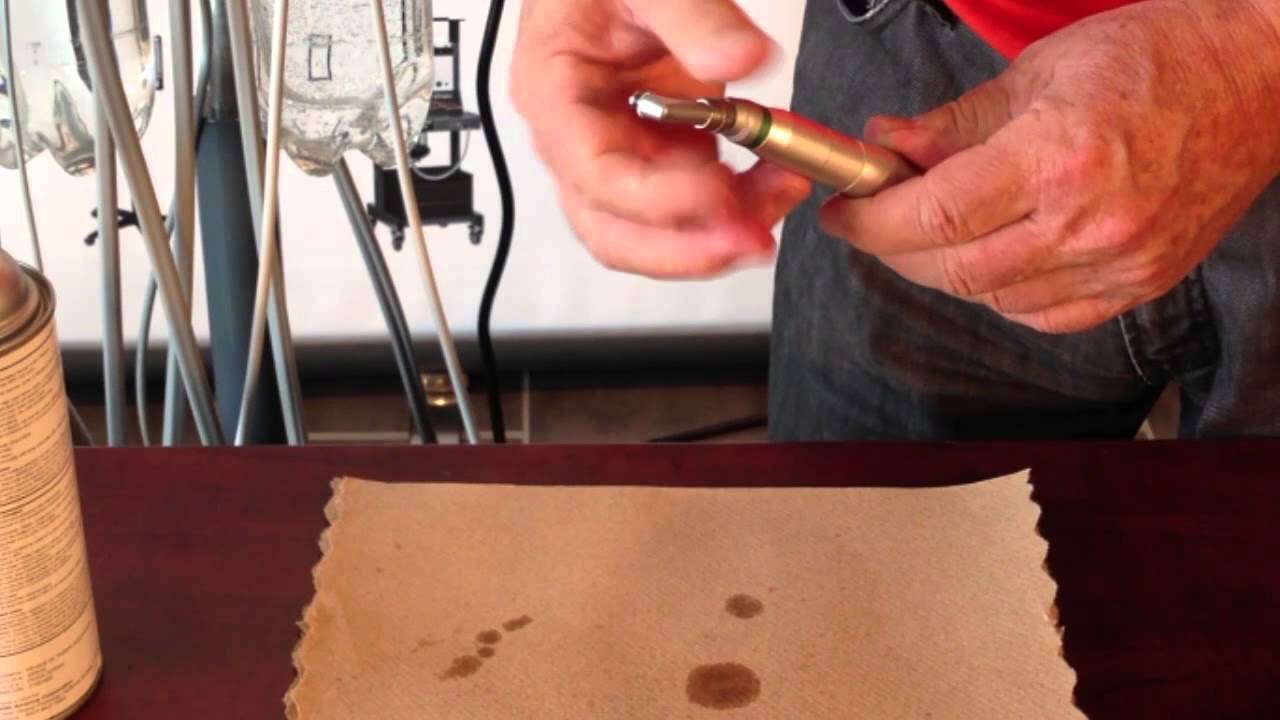 How To Lubricate Your Dental Handpieces