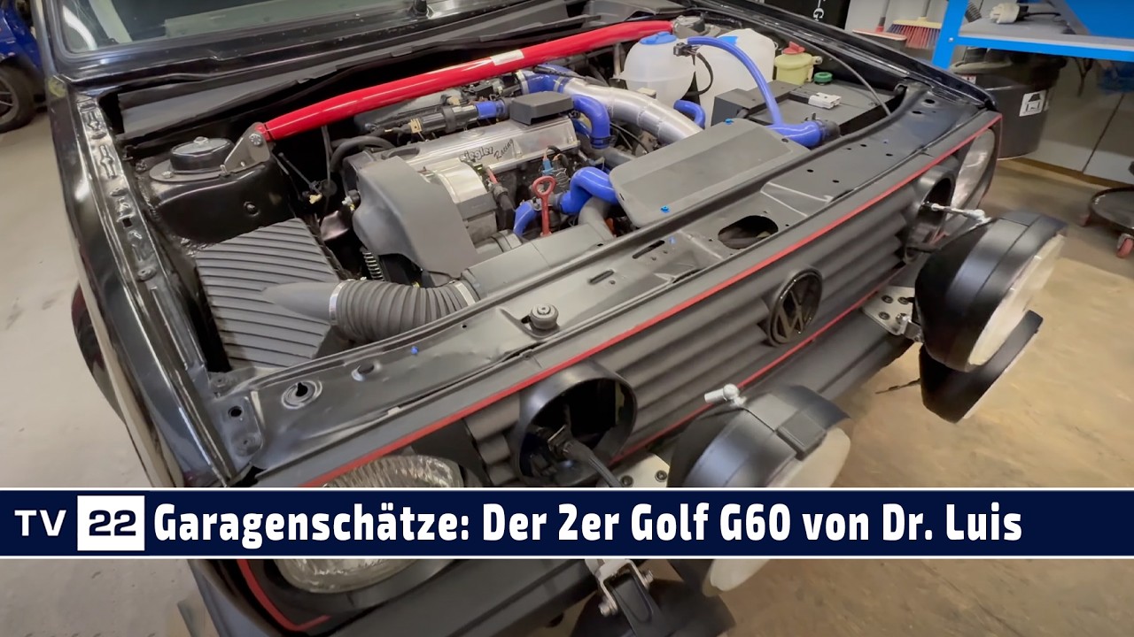 Garagenschätze: Das Spaßauto - Golf 2 G60 mit 210 PS für die Strasse im Rallye-Design von Dr. Luis