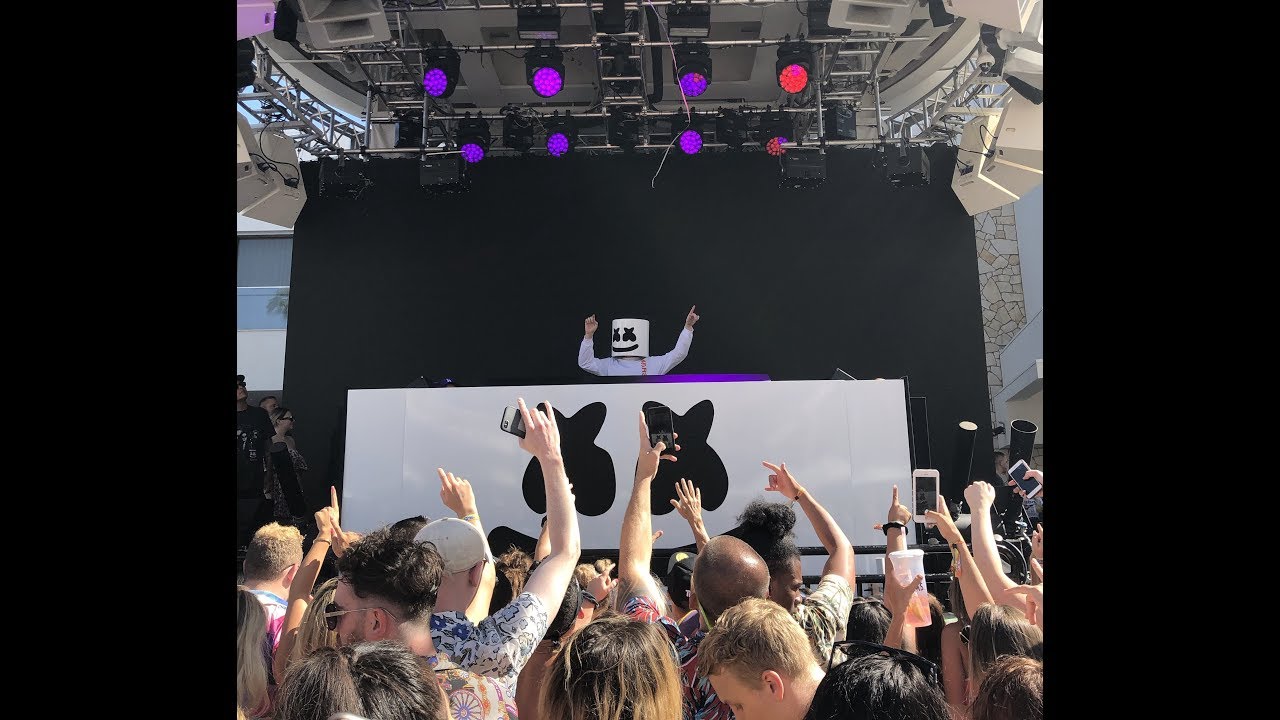 My first Vegas day club w/ Marshmello!