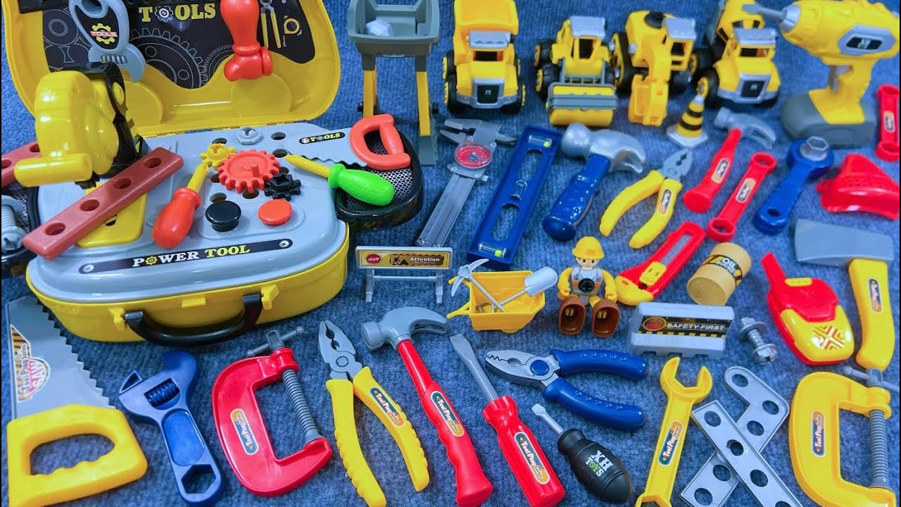 12 min to open the box,satisfied with the electric screwdriver,screw assembly toolbox |Toy Review  