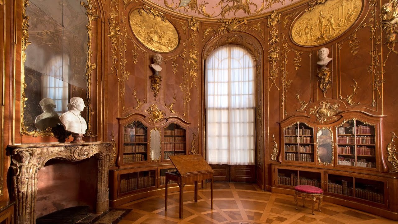Die Bibliothek im Schloss Sanssouci | SPSG