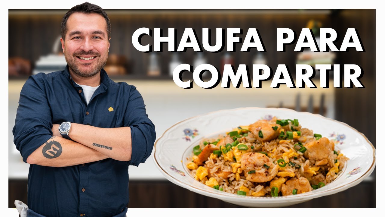 CHAUFA DE POLLO RÁPIDO Y FÁCIL CON WANTANES | ELEVA TU JUEGO CULINARIO