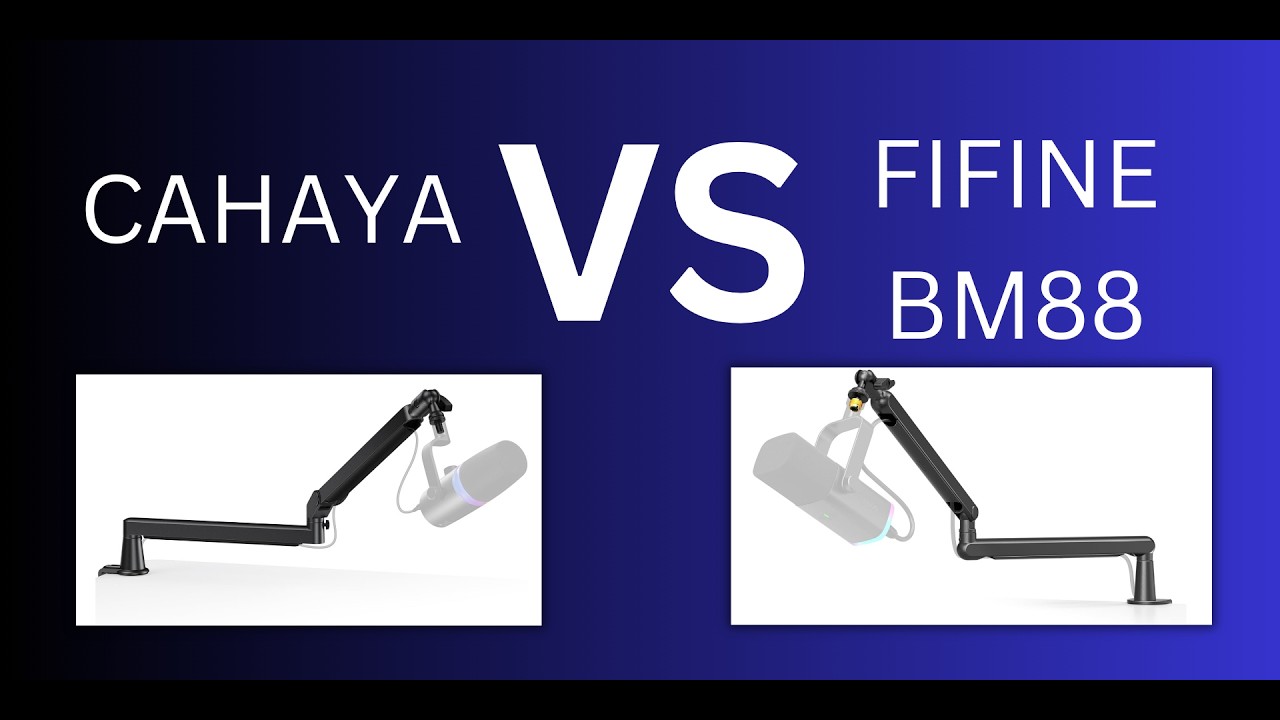 CAHAYA Boom ARM VS FiFine BM88