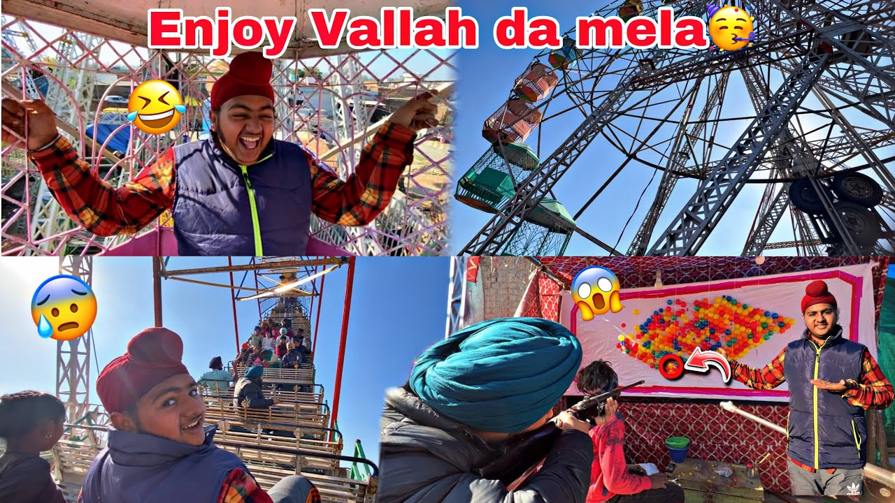 Biggest mela in Punjab 😰*vallah Da melaa Full Funny 😆