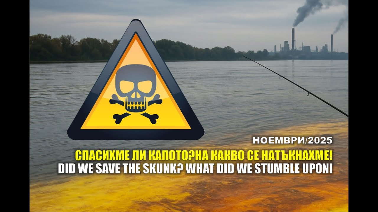 Спасихме ли капото? Did We Save the Skunk?! Река Дунав/Danube river.