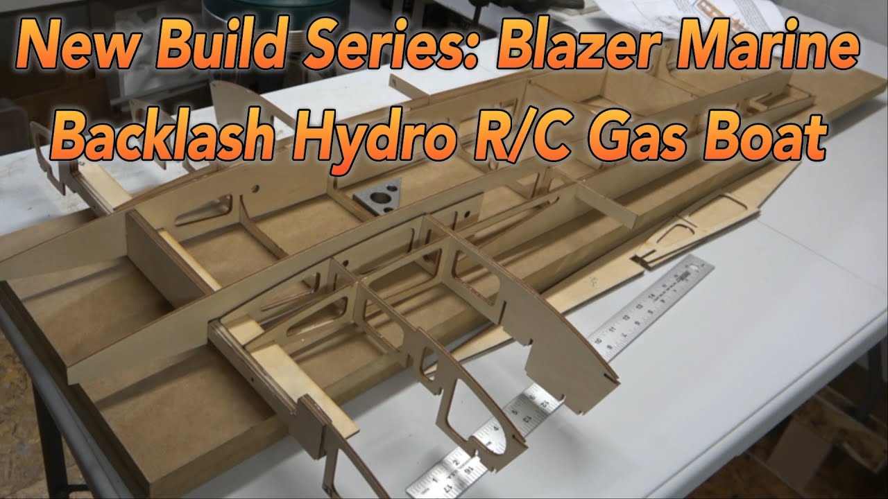 R/C Boat Build Series: Blazer Backlash Gas Hydro Boat