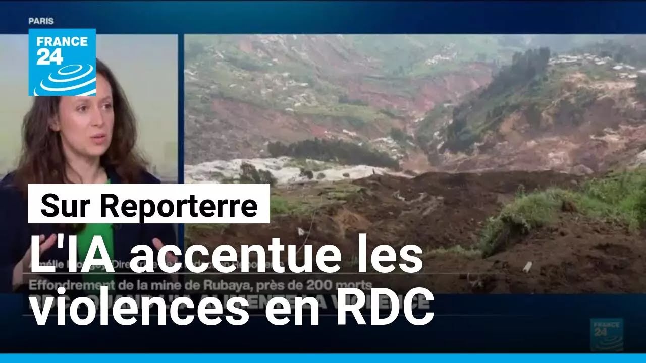 Sur Reporterre : Notre appétit pour l’IA alimente la violence en RDC et le bilan des crues en France