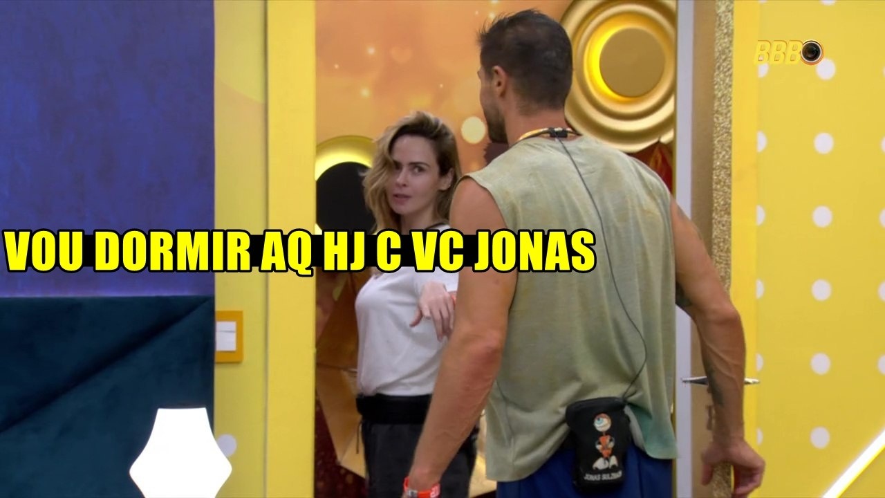 ANA PAULA FALA Q VAI DORMIR C JONAS NO QUARTO DO LIDER 