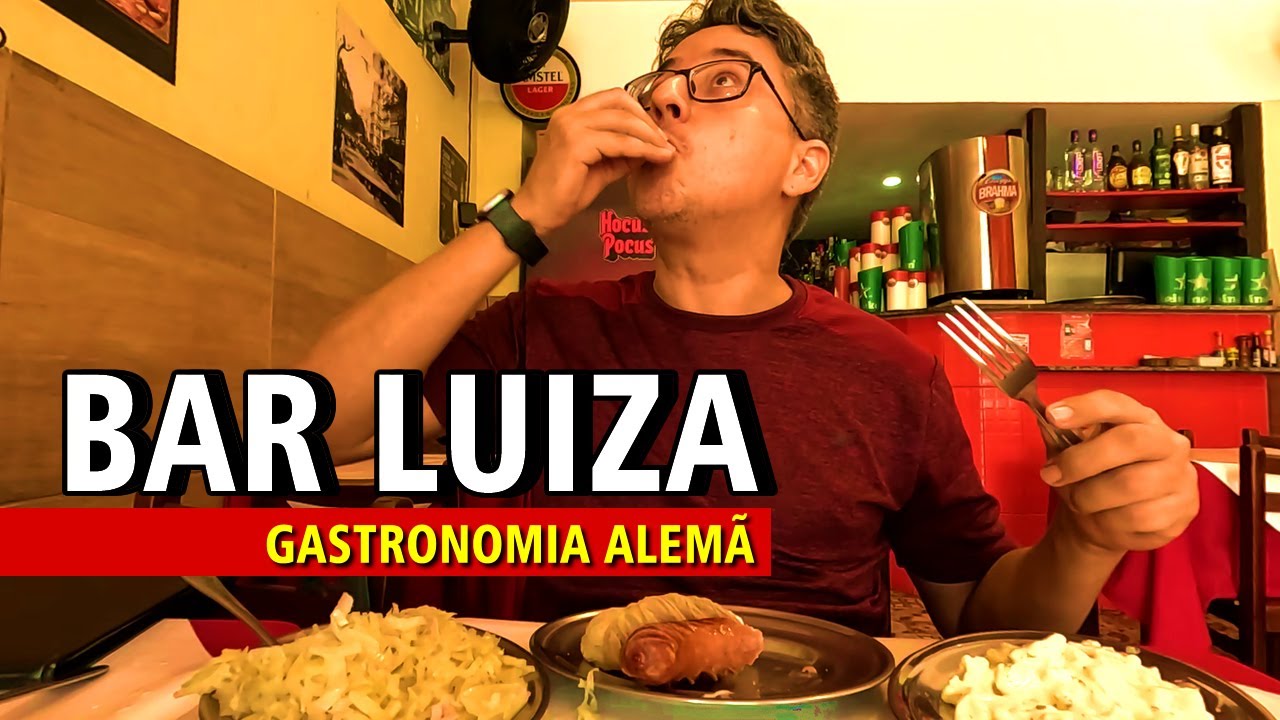 Bar Luiza o melhor da comida alemã da Tijuca no Rio de Janeiro
