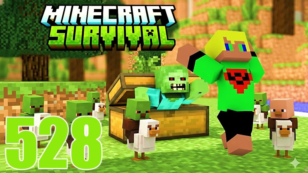 MINECRAFT SURVIVAL 1.21.11 FARM DE BEBE ZUMBI E JOCKEY-#528