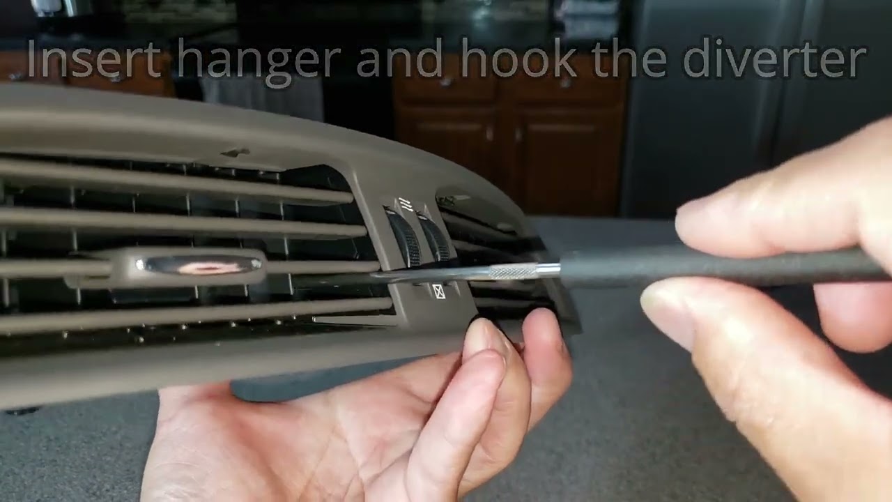Best way to remove Lexus 2006 - 2013 IS250/IS350 radio vent (no damage)