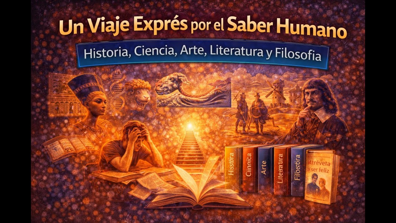 Un Viaje Exprés por el Saber Humano | Historia, Ciencia, Arte, Literatura y Filosofía.