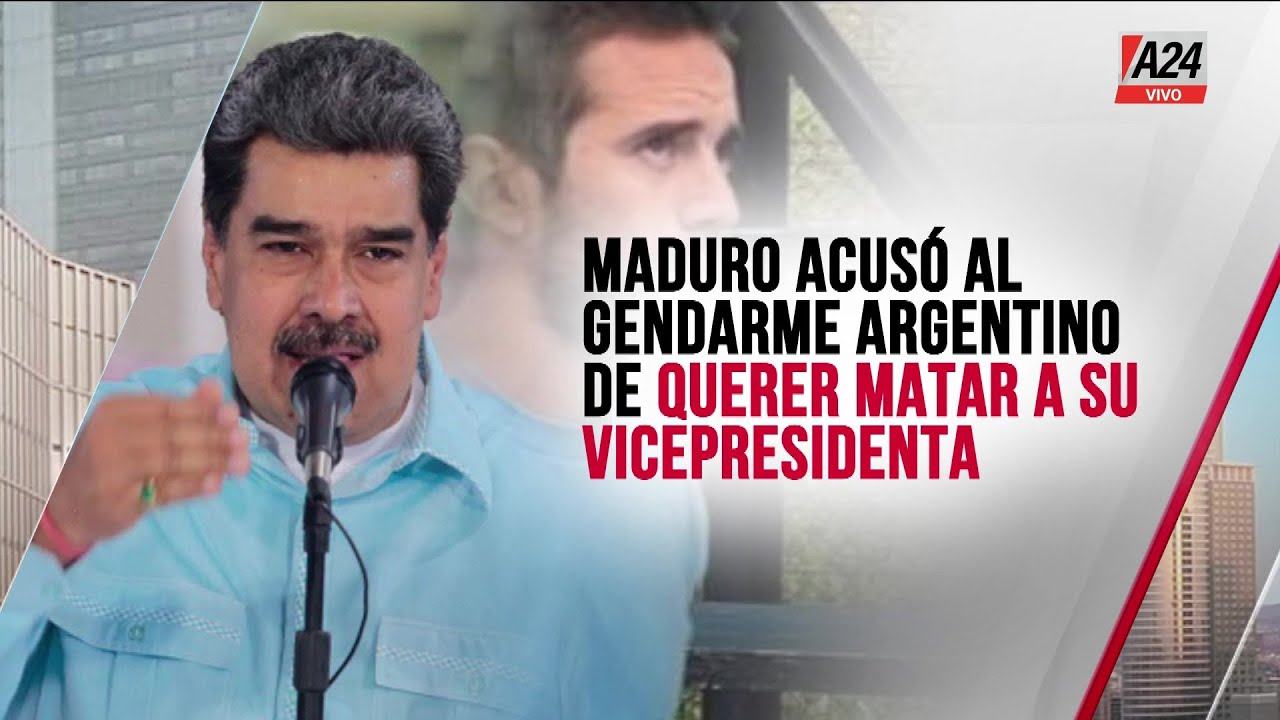 📢 INSÓLITA ACUSACIÓN DEL DICTADOR NICOLÁS MADURO CONTRA EL GENDARME ARGENTINO SECUESTRADO