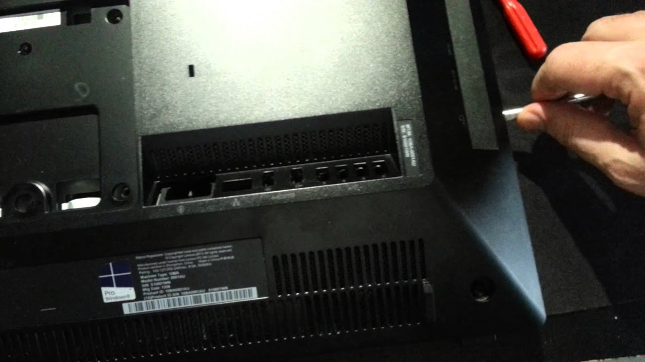 Lenovo Thinkcentre e93z - Opening & Memory & HDD Installation