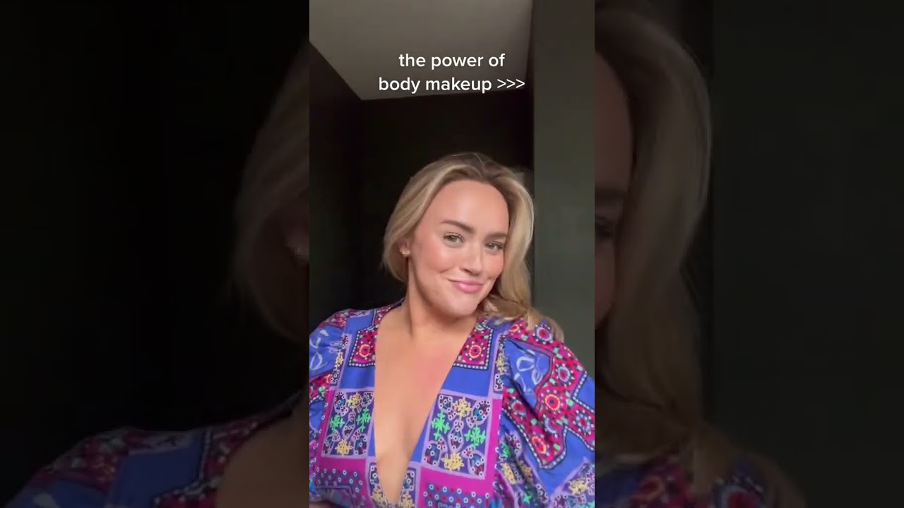 the power of body makeup  | inclusive shades for confidence + body positivity