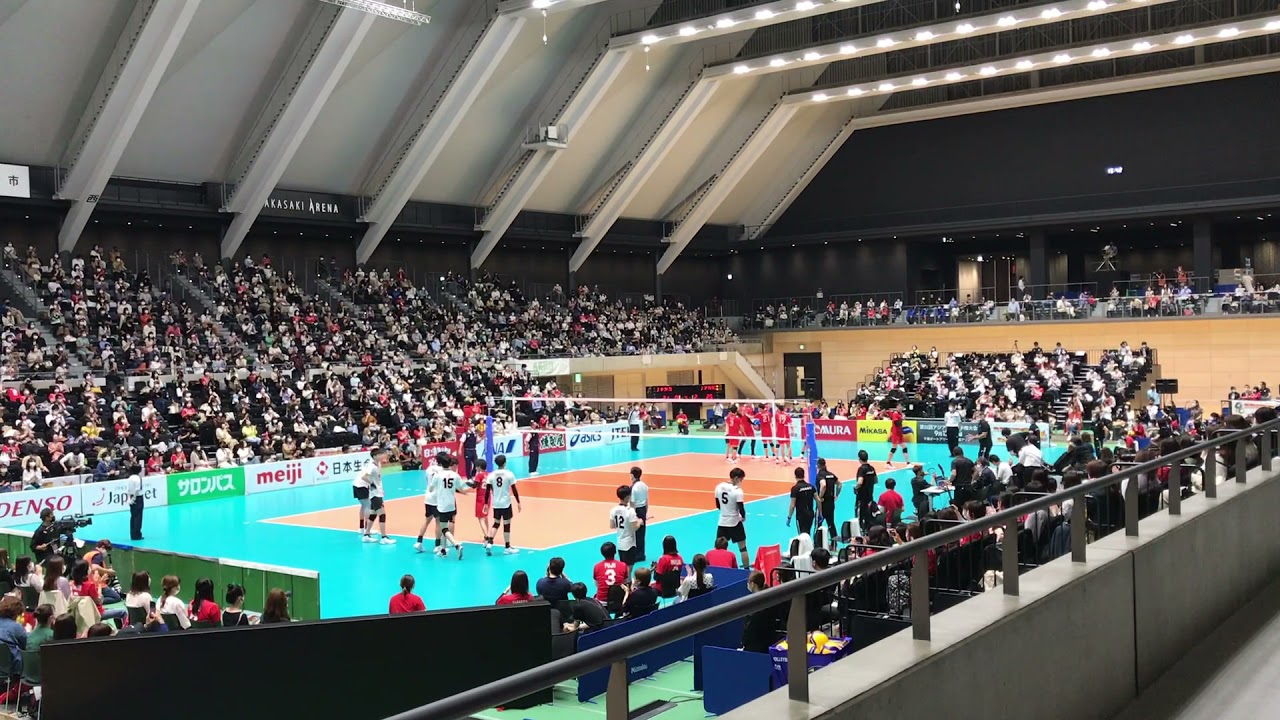 【高崎アリーナ】バレーボール男子日本代表紅白試合 2021