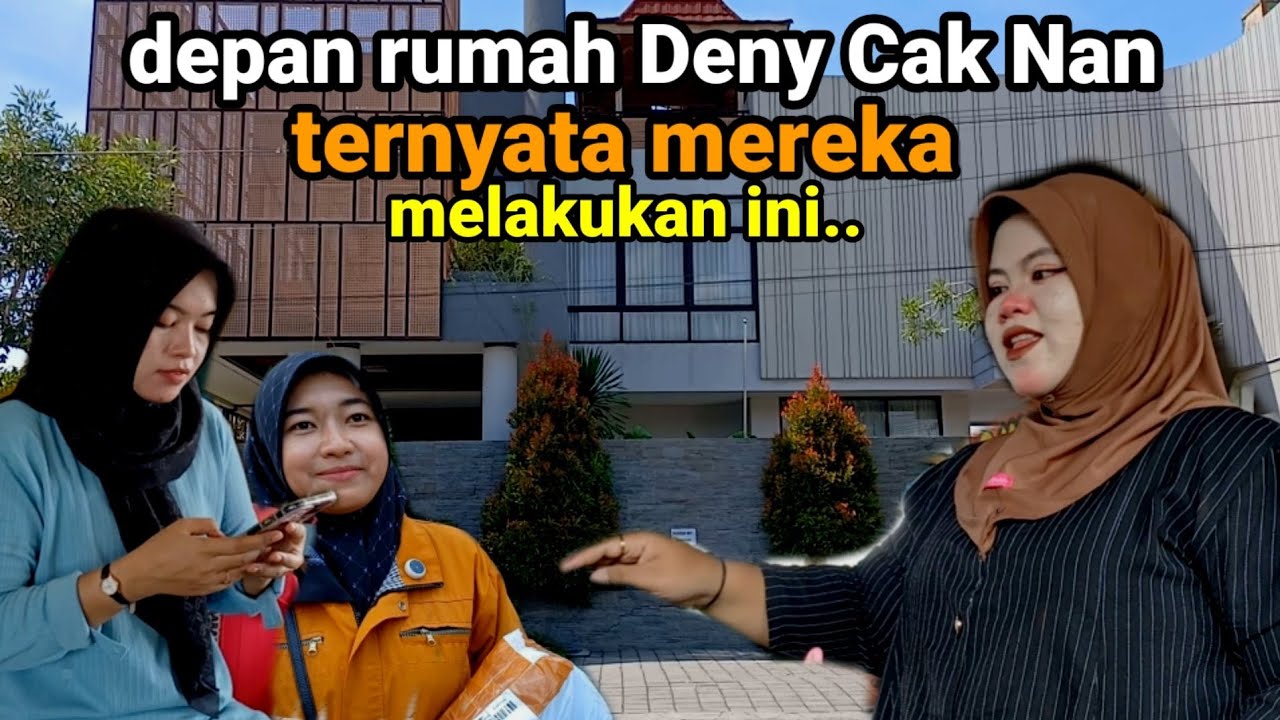 Rumah C O D Deny Caknan Viral!!Suasana sepanjang hari depan rumah artis papan atas di Ngawi timur.