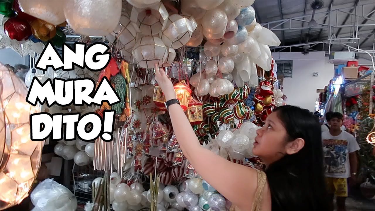 Christmas Decorations Shopping sa Dapitan! 🎄🛍 (FIRST TIME NAMIN DITO!!!)