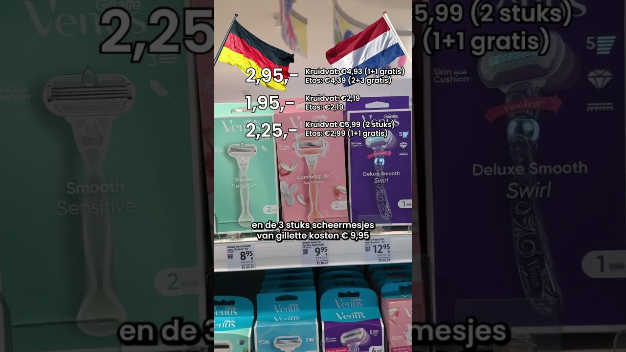 Nederlandse drogisterij vs Duitse drogisterij 😨