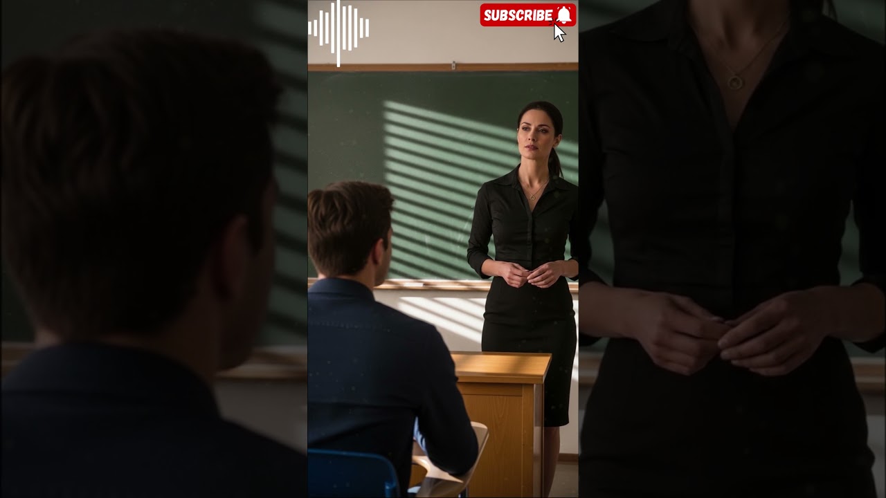 My Professor Smiled Differently That Day… Her Lesson Wasn’t in the Book