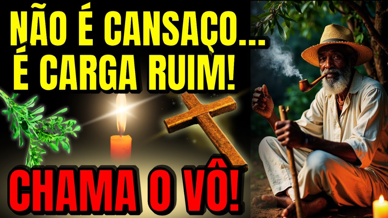 BENZIMENTO de PRETO VELHO 👉 REZA de LIMPEZA ESPIRITUAL COMPLETA