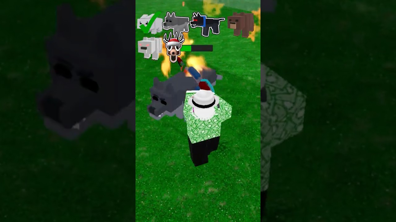 😱*FLAMETHROWER* vs ALL ENTITIES in 99 Nights in the Forest 